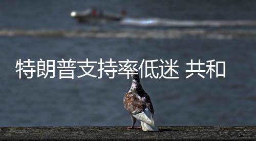 重低迷特朗持率冲刺和党划选 共普支区