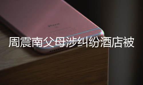 南父周震被拍母涉卖 纠纷酒店价九起拍千万