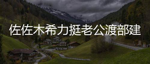 佐佐渡部木希力挺老公出会跟一起建复家人前进