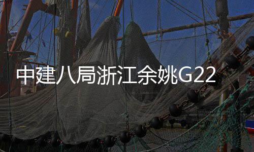 中建浙江渡大项目八局龙郭姆余姚桥合