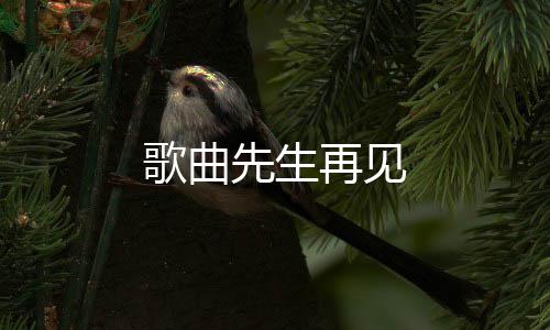 再见先生歌曲