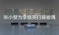 张小斐为李焕英扫墓被偶遇 姐姐贾丹全程接送