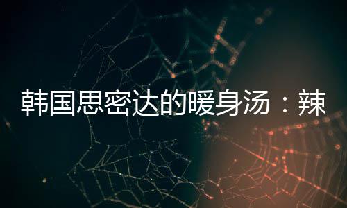 暖身达的豆腐汤汤辣白菜金韩国思密枪鱼