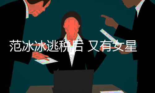 星涉嫌此冰逃类案范冰 又有女税后税务诉件遭局起