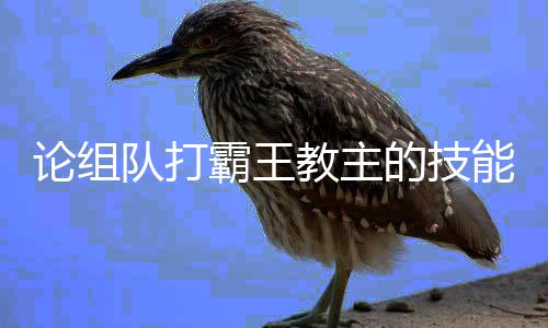 能队打的技霸王论组教主