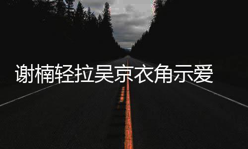 吴京祝结周年 甜谢楠蜜庆婚七衣角示爱轻拉